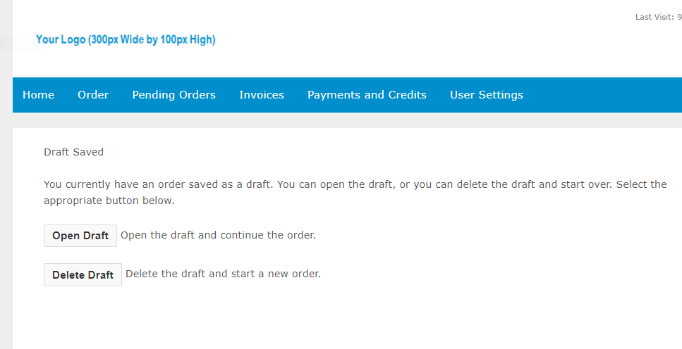 Draft Saved